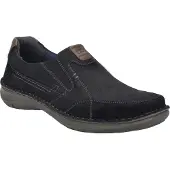 Josef seibel NEW ANVERS 01 herenschoenen - comfortabele slippers - enkelschoenen, zwart