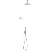 Tres Shower Technology elektronische inbouwthermostaat met regendouche 30cm en handdouche