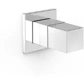 Tres Cuadro Stopkraan met schroefdraad 1/2 Chroom 00715501
