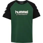 Hummel Functioneel shirt donkergroen / zwart / wit