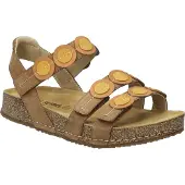 Josef seibel Sandalen met riem karamel / mosterd / oranje