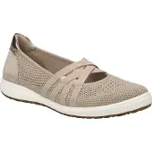 Josef seibel Ballerina met riempjes beige / goud