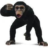 Collecta Wilde dieren (M): CHIMPANSEE 6x6x5.5cm