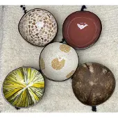 Safaary Coconut bowl mozaik Ø 13 x 7cm