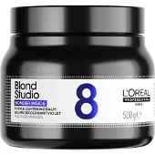 L'Oréal Professionnel Balsem Blond Studio 8 Purple Lightening Balm 500gr | Kleur Opfrissen