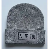 Lobbes Buurman en Buurman muts beanie grijs fan merchandise speelgoed.
