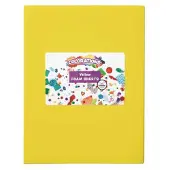 Colorations Kleuren: Gele schuimrubberplaten, 10 stuks.