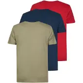 Petrol Industries Shirt navy / olijfgroen / grenadine