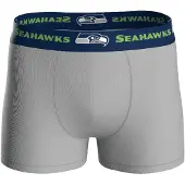 NFL Boxershorts 'NFL Seattle Seahawks' navy / grijs / limoen
