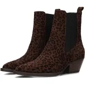 POSH by Poelman Chelsea boots 'CARMEN' chocoladebruin / zwart