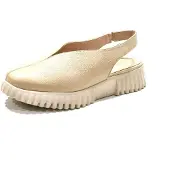 Wonders Dames Leren Sandalen Flexfly 11 Beige (38), Leer, Plat, Geen, Casual A-4411_5078_1050