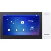 Dahua VTH2421FW-P IP video intercom binnen monitor netwerkkabel aansluiting met PoE