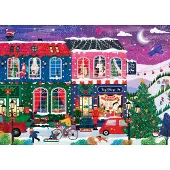 Pieces & Peace kerst puzzel 2000 stukjes Merry Christmas.