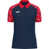 Jako Sonic Polo Heren - Marine / Rood | Maat: XL
