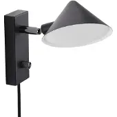 Watt & Veke Kuro wandlamp Black, Ø14x16 cm, read