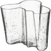 Iittala Aalto Vase 160mm Bubble Glass - Vazen Mondgeblazen Glas Clear - 1084772