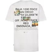 Petrol Industries Shirt 'Arena' beige / turquoise / zwart / wit