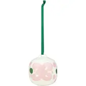 Marimekko Keidas Ornament Ø7 Cm Roze - Paasdecoratie Steengoed Pink - 075406-136
