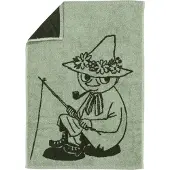 Arabia Moomin handdoek 50x70 cm Snufkin groen
