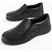 Purapiel Mocassin Confore12 Zwart