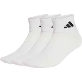 Adidas Sportsokken 'THIN&LIGHT SPORTSWEAR ANKLE 3 PAIR PACK' zwart / wit