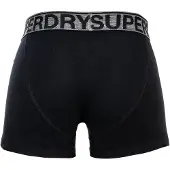 Superdry Boxershorts donkergrijs / zwart