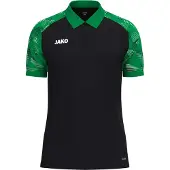Jako Sonic Polo Heren - Zwart / Groen | Maat: L