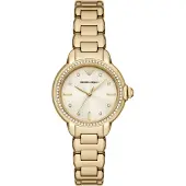 Giorgio Armani Analoog horloge goud