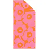 Marimekko Unikko badhanddoek 70x150 cm Orange-pink