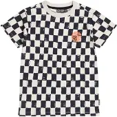 Tumble 'n dry geruit T-shirt donkerblauw Jongens Katoen Ronde hals Ruit - maat 122