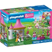 Playmobil | Princess | Maskerbal in het Paviljoen | 3 figuren met paviljoen en buffet | Stimuleert creativiteit | Prinsessenspeelgoed voor kinderen vanaf 4 jaar | 72052