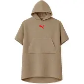 Puma unisex badponcho met capuchon voor strand en sauna 660009