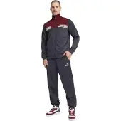 Puma Power Poly Tracksuit Grijs S Man
