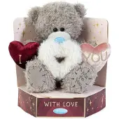 Carte Blanche Knuffel Beer M7 16 cm I Love You