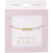 Depesche armband goud Mama cadeau voor meisjes en dames.