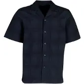 Hugo Boss Casual overhemd donker