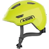 ABUS Fietshelm SMILEY 3.0 shiny yellow S - 45-50 cm - geel - Geschikt voor gebruik op kinderfietsen - 220 g