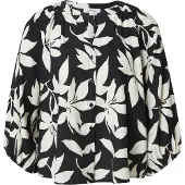 s.Oliver Blouse zwart / wit