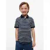 Tommy Hilfiger Shirt 'Essential Regular Fit Flag Embroidery' donkerblauw / wit