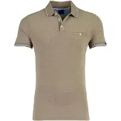 Baileys Polo heren poloshirt 2-tone oxford pique 615205/80