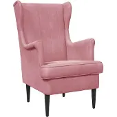 vidaXL Fauteuil Roze Fluweel