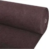 vidaXL Tapijt Bruin 1,2 x 15 m Polyester