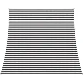 vidaXL Zonneschaduwzeil 4 / 5 x 4 m HDPE Rechthoekig Antraciet en Wit