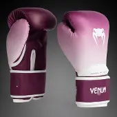 Venum Iris Boxing Gloves - Plum/white -10oz