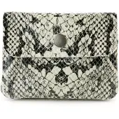 Bear design Etui Portemonnee Pietje Snake Grey