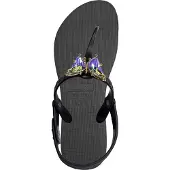 Uzurii Selena butterfly chrystal zwart
