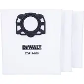 DeWalt Serie - Stofzuigerzak - 20-30L - 3 Stuks - Synthetische Vezel