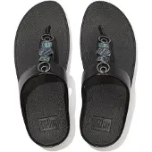 Original Brands FitFlop Fino Ergonomische Teenslipper - Zwart ZWART 43