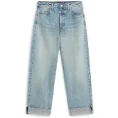 Tommy Hilfiger Layla High Rise Slim Straight Denim Light Size: W28L32 | Jeans Outlet | Dames | Blauw