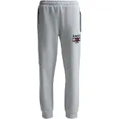 Zavetti Canada Broek 'Cirico' lichtgrijs / rood / zwart